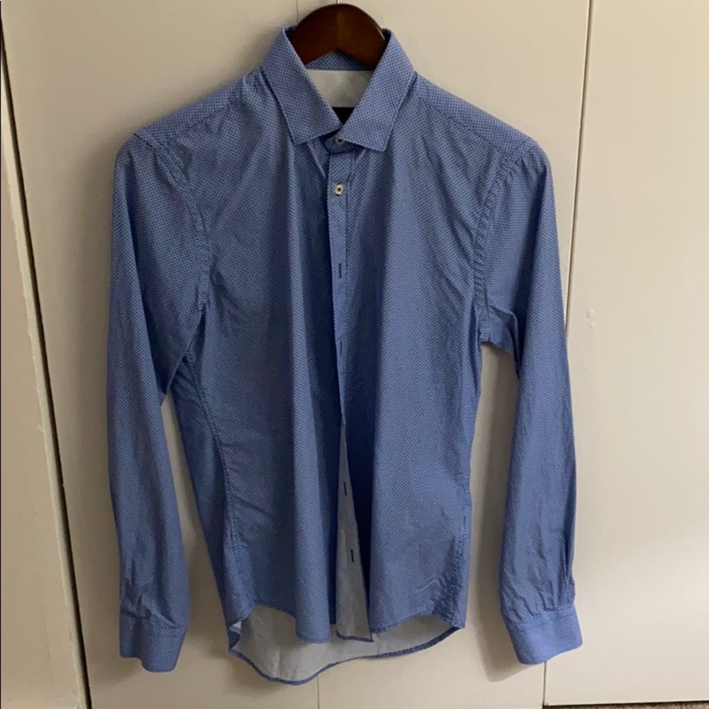 Zara Button Down Slim Shirt